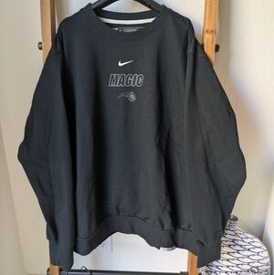 NWT NBA Authenticated Nike Men's Magic Black Sweatshirt - Size XL